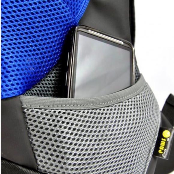 Crazy Paws Burgundy Sporty Pet Backpack - Large - Picture 8 of 10